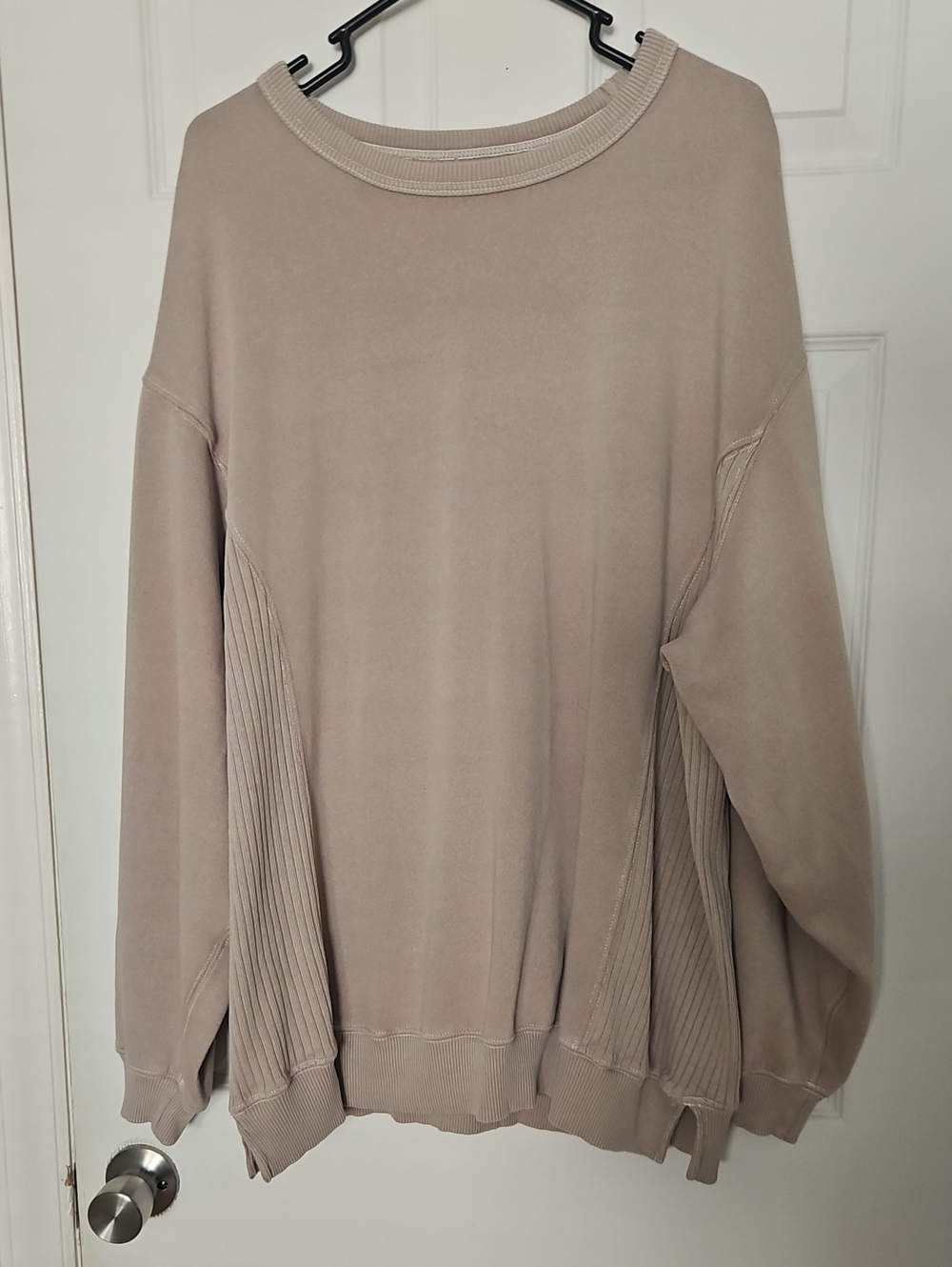 Aerie Cozy Sweater in Taupe